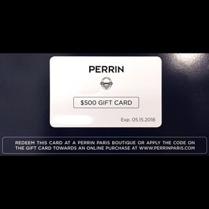 $500 Voucher to PerrinParis.com